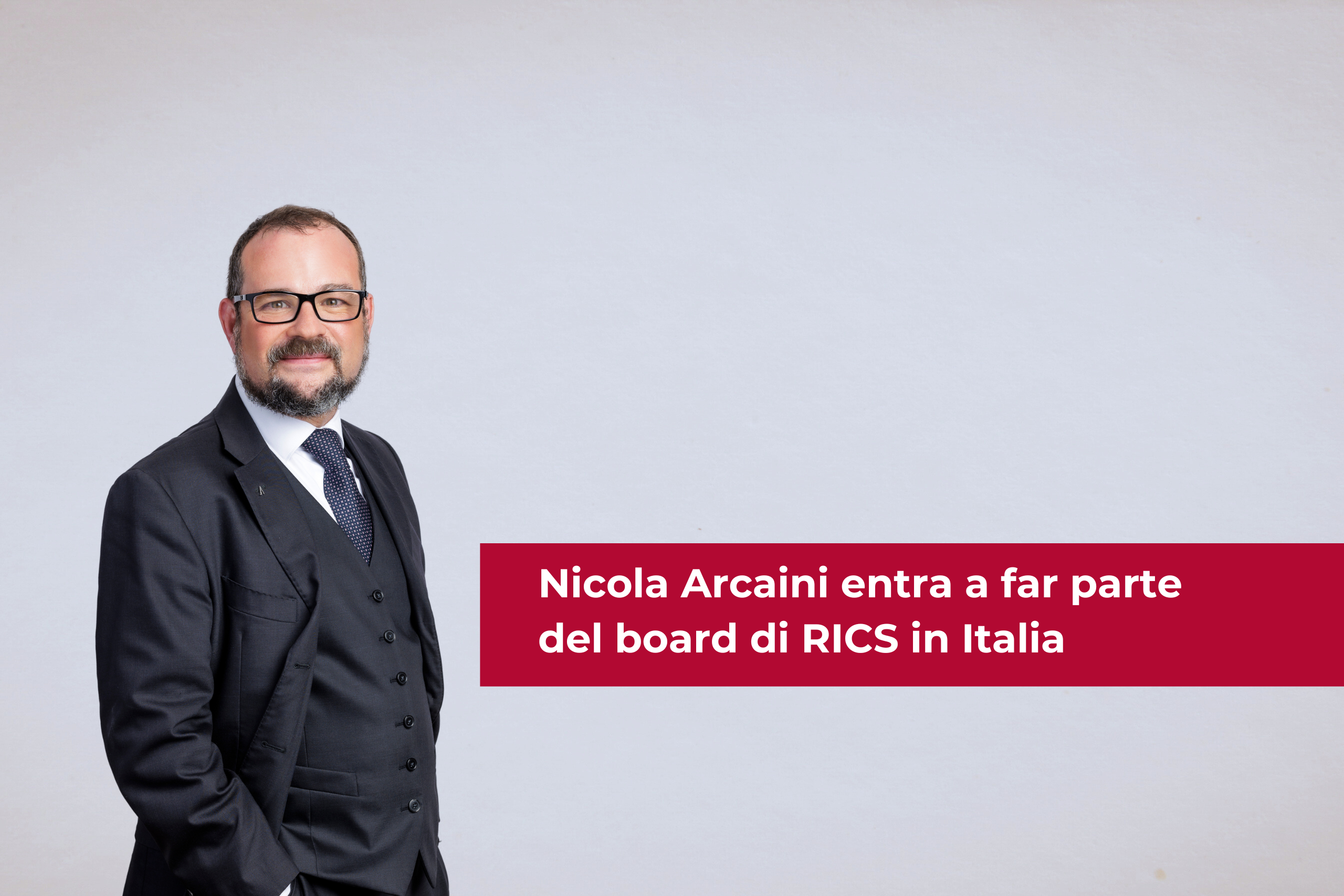 Nicola Arcaini, direttore dei servizi loan di Abaco Team, entra a far parte del board di RICS in Italia